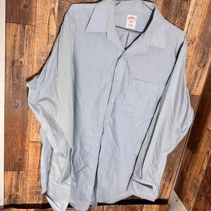 Brooks Brothers Men's Light Blue Dress Shirt 16-35